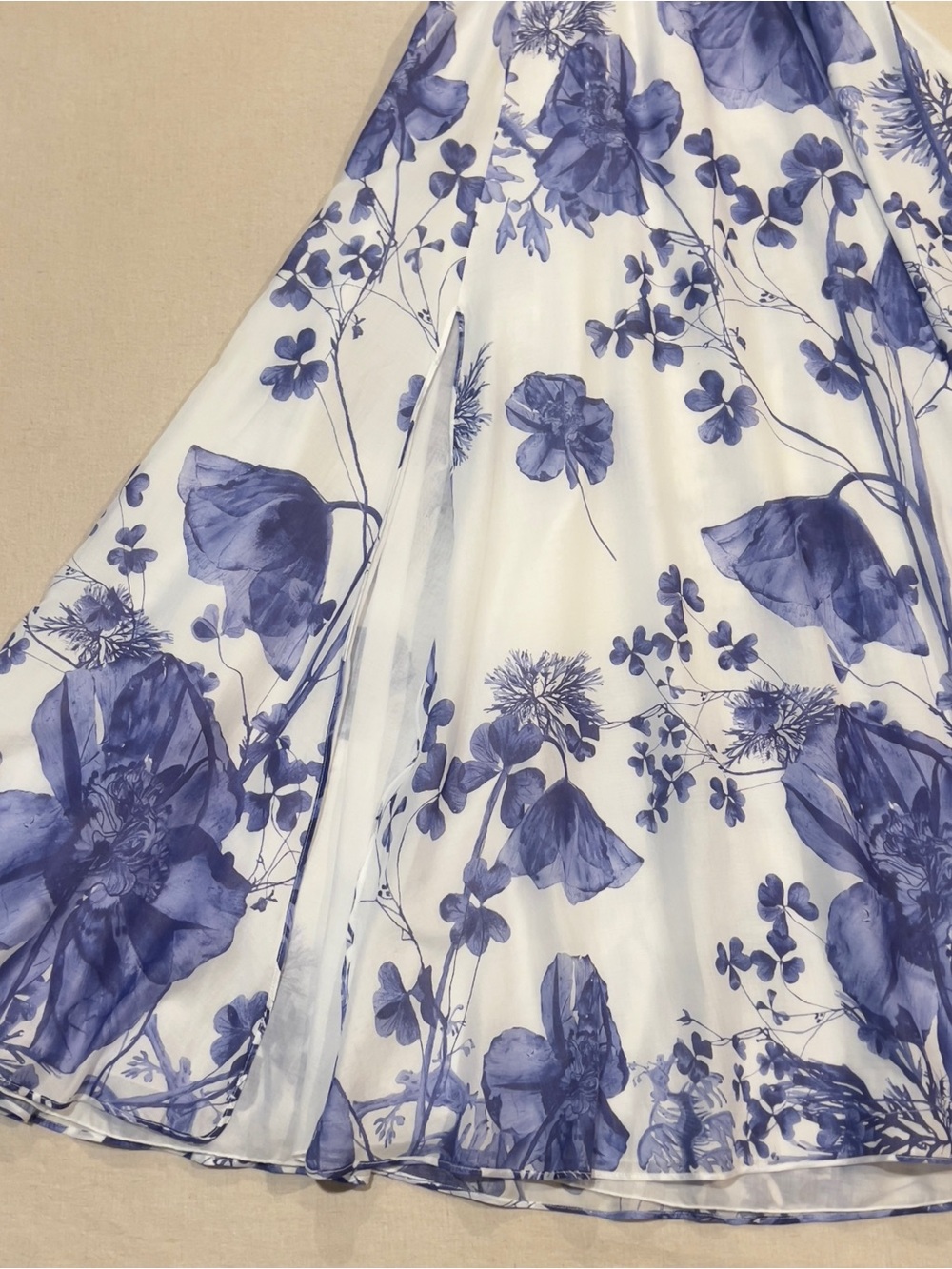CHARO RUIZ Stunning Kolay Strapless Smocked Floral Maxi Dress Ibiza 1989 Small - Picture 11 of 15